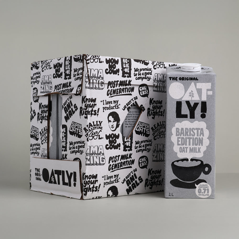 Oatly Oat Milk Barista Edition Box | 6 x 1L
