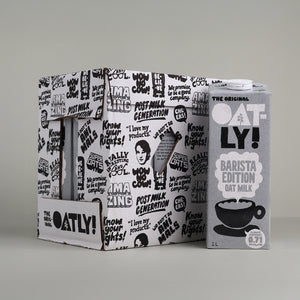 Oatly Oat Milk Barista Edition Box | 6 x 1L