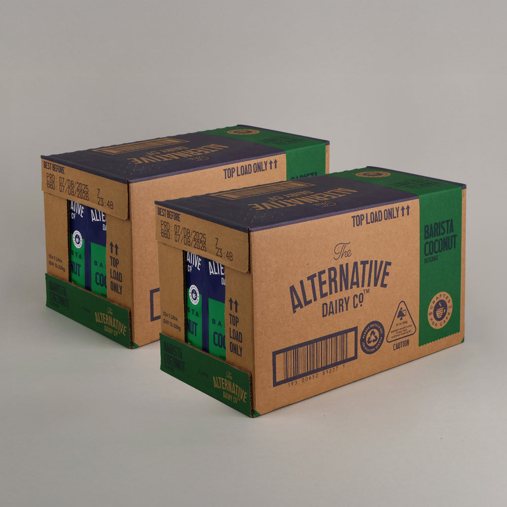 The Alternative Dairy Co Barista Coconut Milk 2 Boxes | 12 x 1L