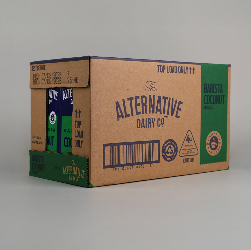 The Alternative Dairy Co Barista Coconut Milk 2 Boxes | 12 x 1L