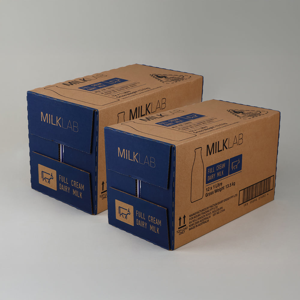 MILKLAB Dairy Milk 2 Boxes | 12 x 1L