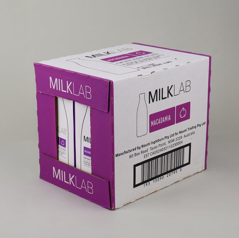 MILKLAB Macadamia Milk Box | 8 x 1L