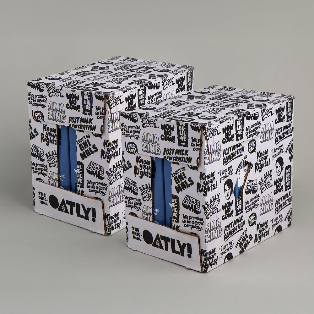 Oatly Oat Milk Original 2 Boxes | 6 x 1L