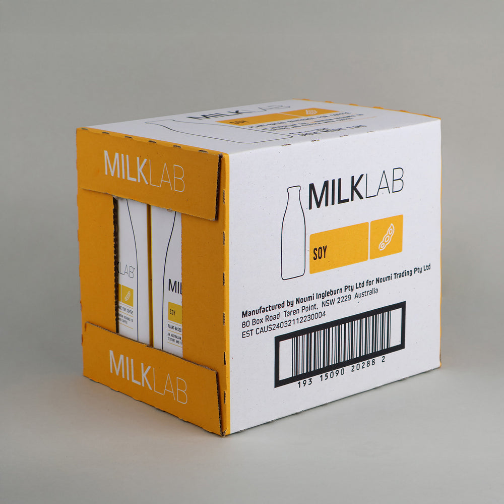 MILKLAB Soy Milk Box | 8 x 1L