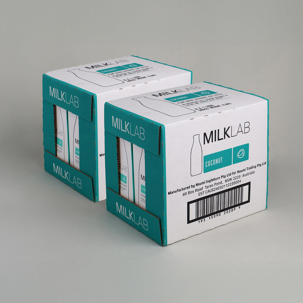 MILKLAB Coconut Milk 2 Boxes | 8 x 1L