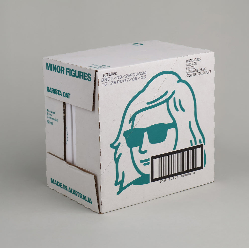 Minor Figures Oat Milk Box | 6 x 1L