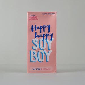 Happy Happy Soy Boy Soy Milk 2 Boxes | 6 x 1L