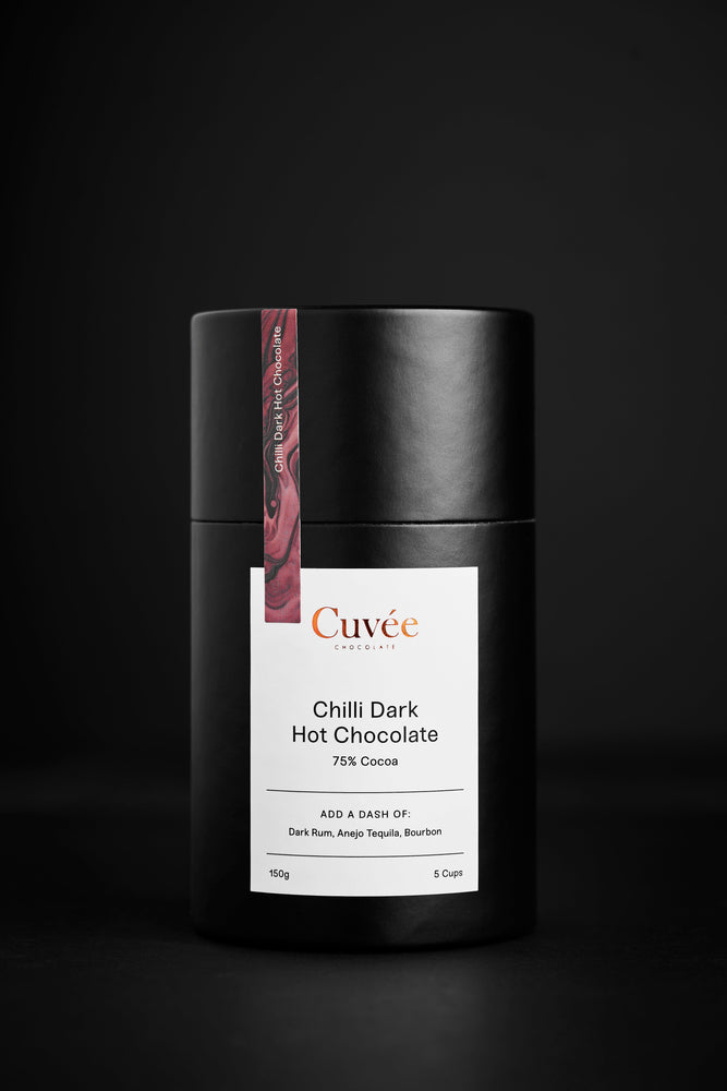 Cuvee Chocolate 75% Chilli Dark Hot Chocolate | 150g