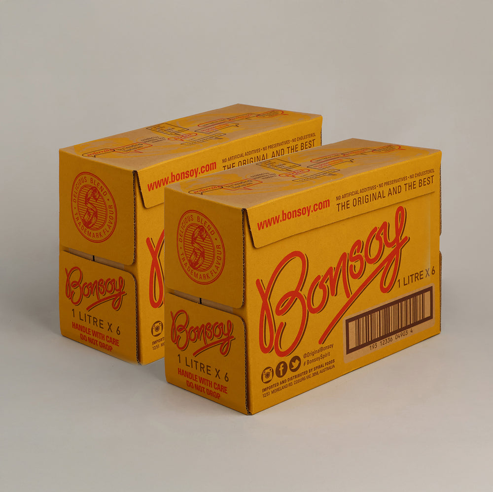 Bonsoy Soy Milk 2 Boxes | 6 x 1L