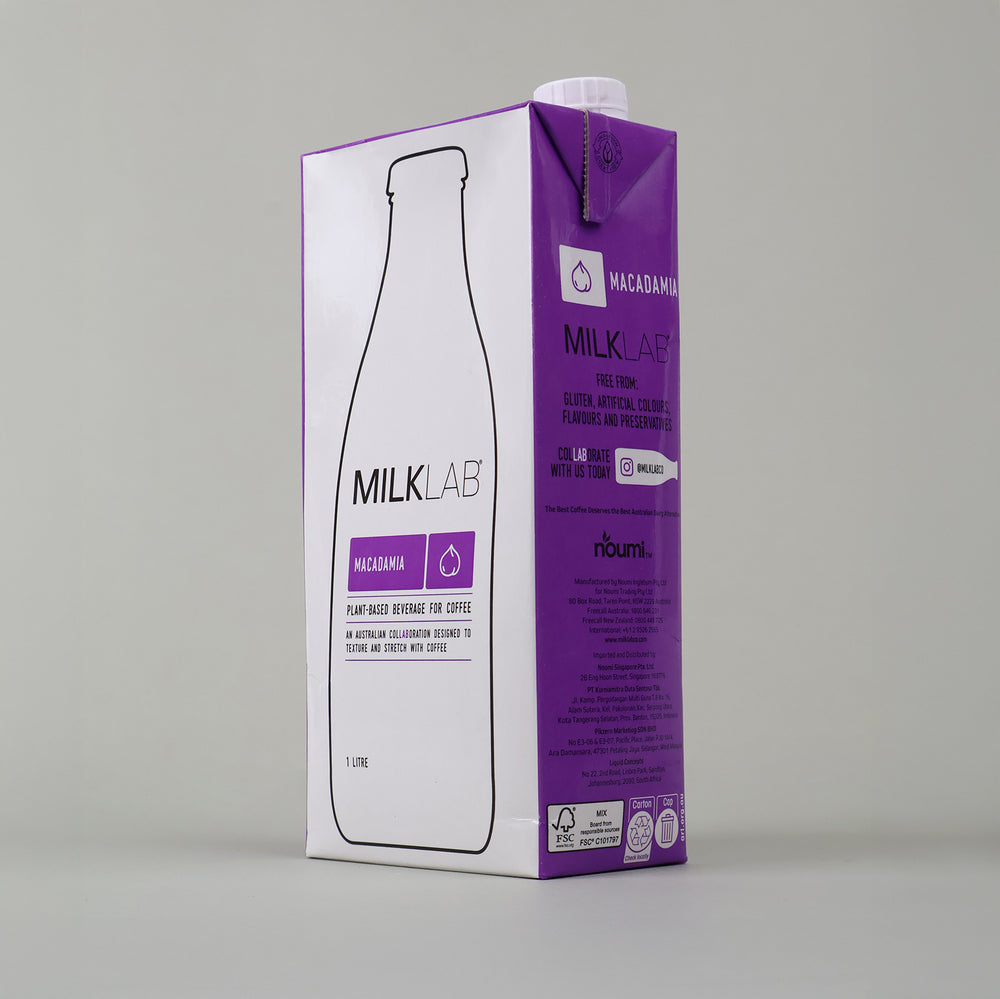 MILKLAB Macadamia Milk Box | 8 x 1L