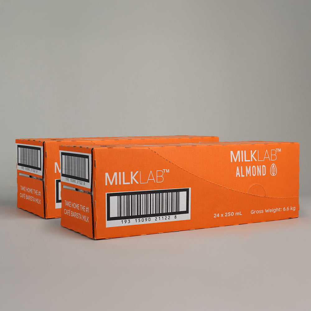 MILKLAB Minis Almond Milk 2 Boxes | 24 x 250mL