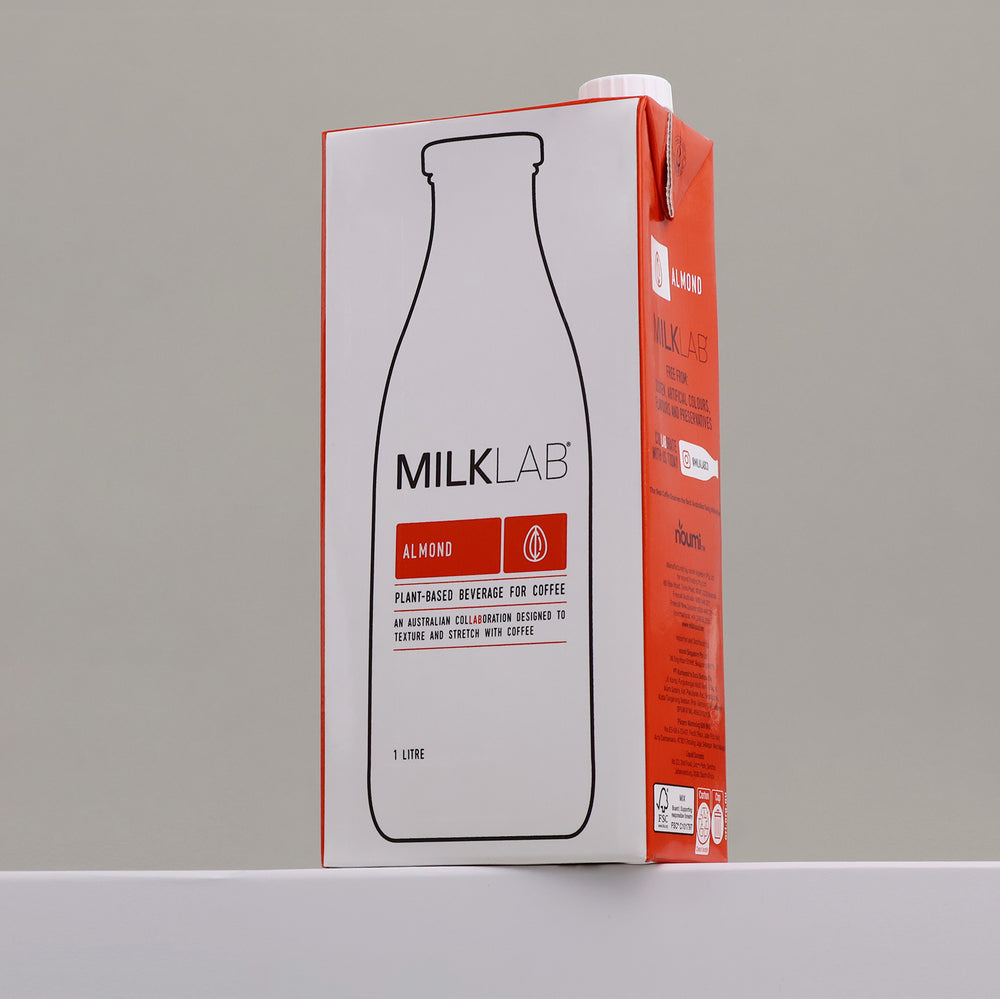 MILKLAB Almond Milk 2 Boxes | 8 x 1L