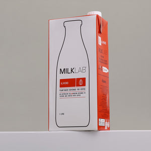 MILKLAB Almond Milk 2 Boxes | 8 x 1L