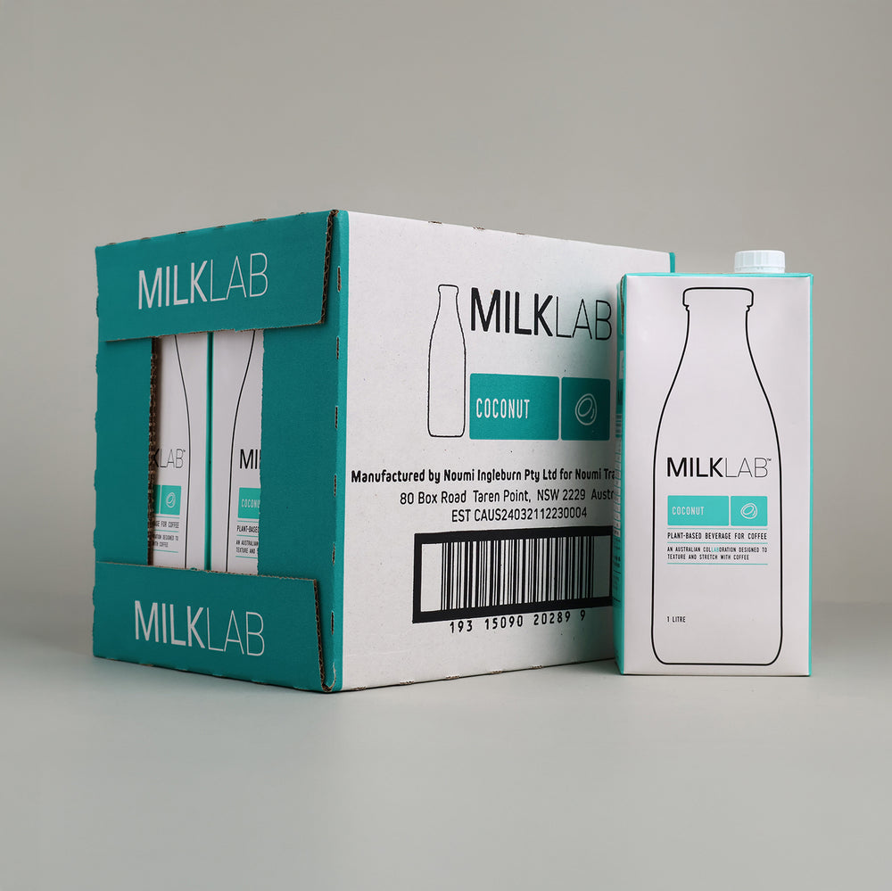 MILKLAB Coconut Milk 2 Boxes | 8 x 1L