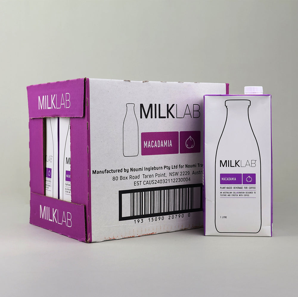 MILKLAB Macadamia Milk Box | 8 x 1L