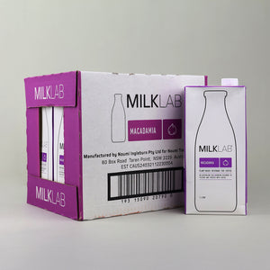 MILKLAB Macadamia Milk Box | 8 x 1L