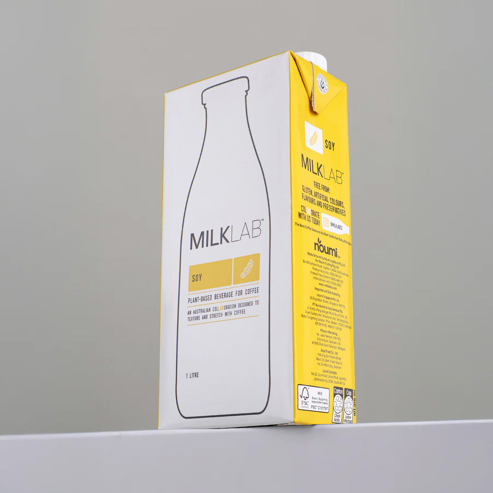 MILKLAB Soy Milk Box | 8 x 1L