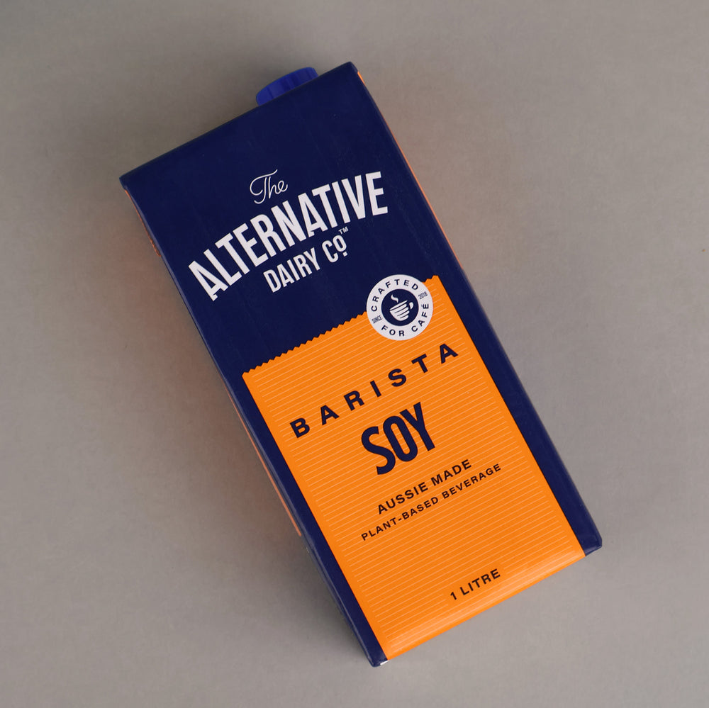 The Alternative Dairy Co Barista Soy Milk Box | 12 x 1L