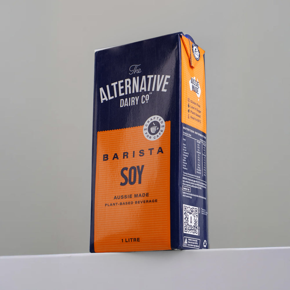 The Alternative Dairy Co Barista Soy Milk 2 Boxes | 12 x 1L