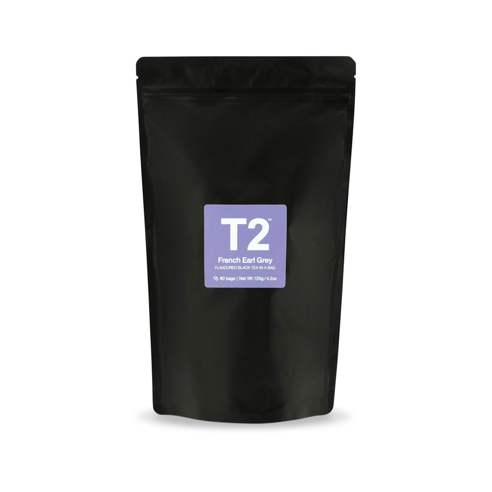 T2 French Earl Grey Tea Bag Refill 60 Pack | 120g