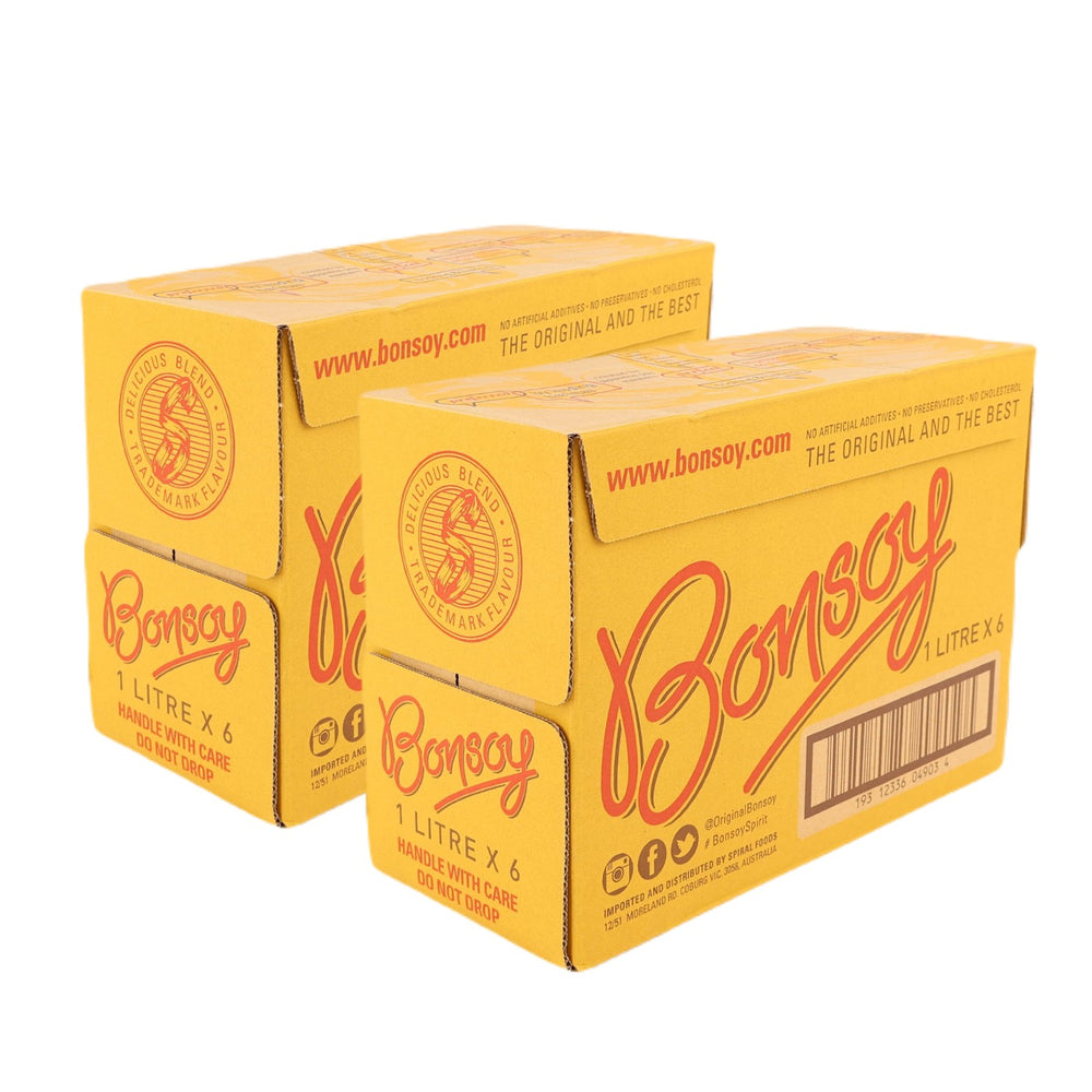 Bonsoy Milk 6x1Lt (2 Boxes) Mylkables