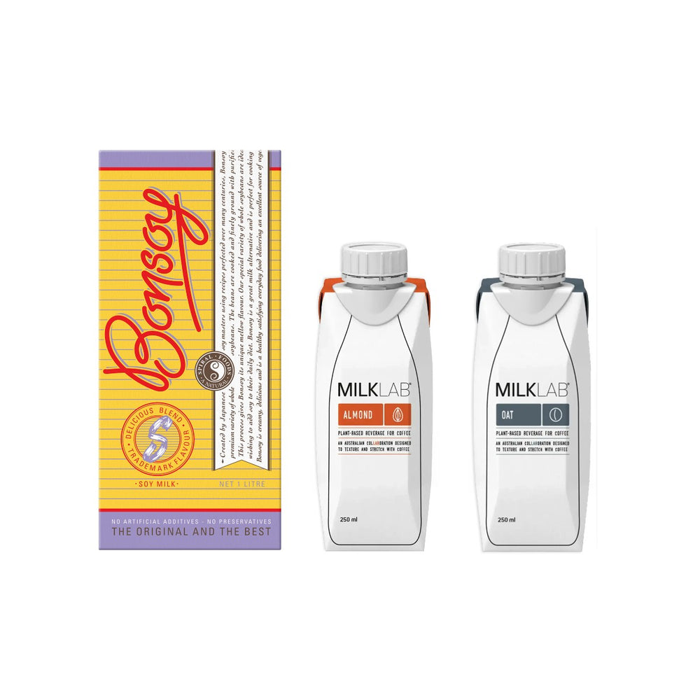 Mini Me Mylk - Bonsoy Box, MILKLAB Almond & Oat Minis