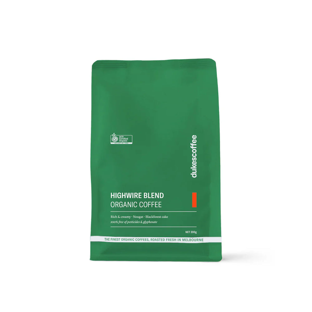 Dukes Coffee Highwire Blend Whole Bean | 200g