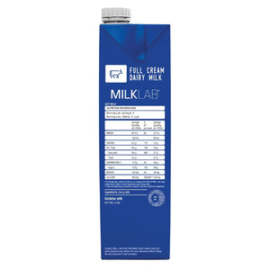 MILKLAB Dairy Milk 1L Tetra Side Label Nutritional Info Mylkables