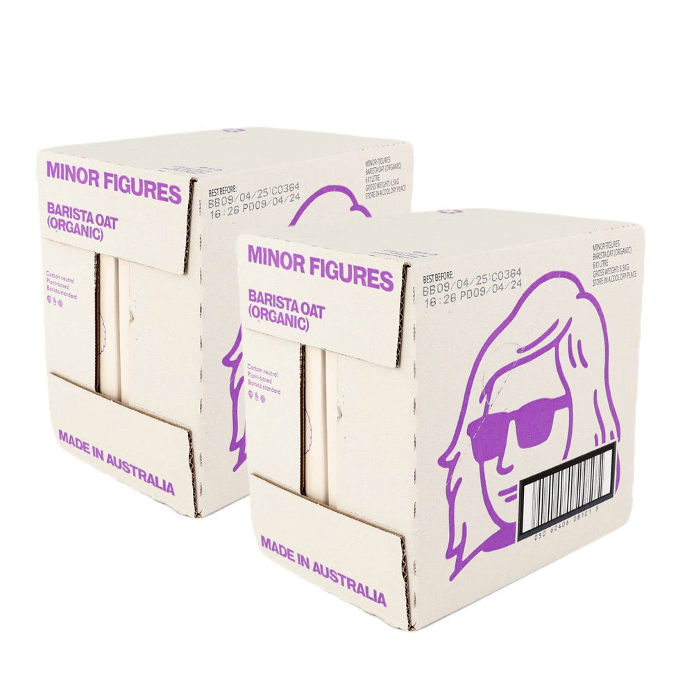 Minor Figures Organic Oat Milk 6 x 1L (2 Boxes)