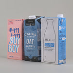 OG Mylk Trifecta - Happy Happy Soy Boy, Califia Farms Oat & MILKLAB Lactose Free