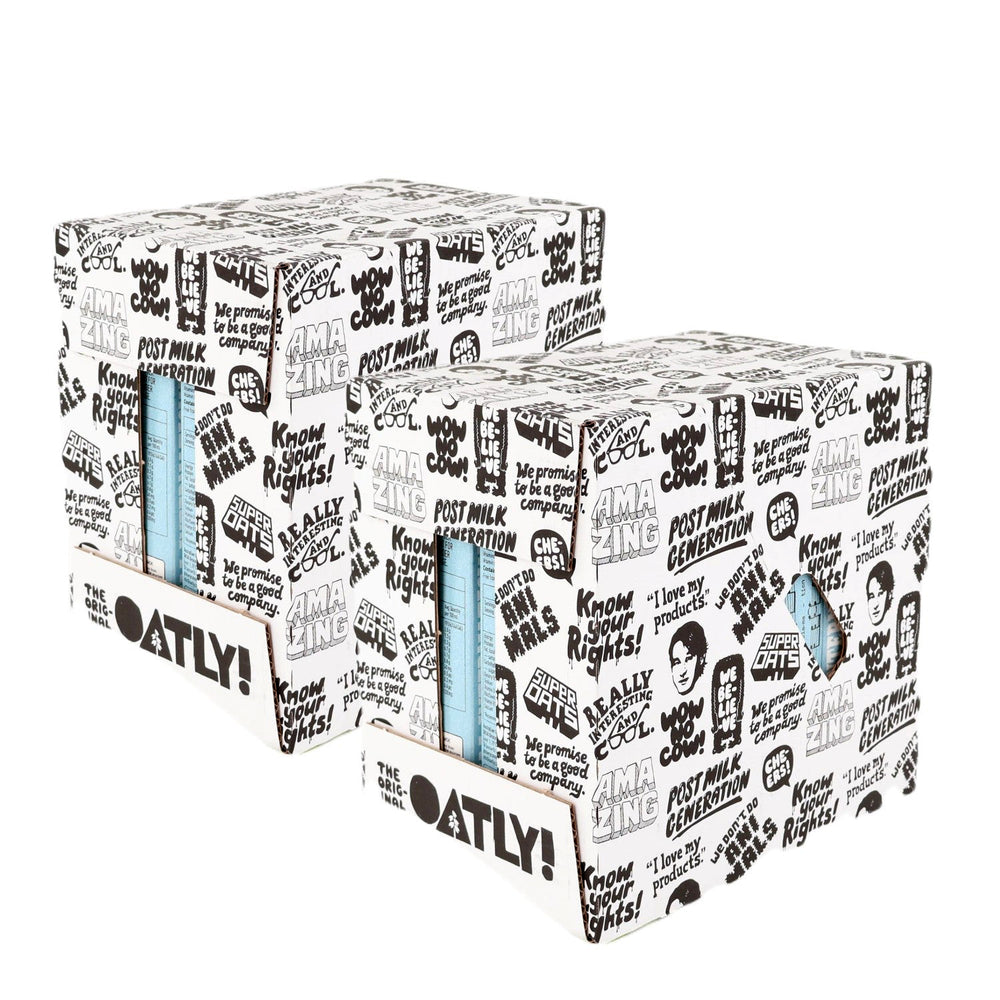 Oatly Oat Milk Original 6x1L (2 Boxes)