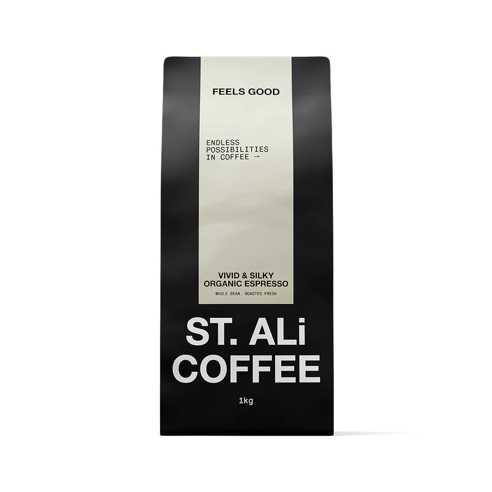 ST. ALi Feels Good Organic Espresso Blend Whole Beans | 1Kg