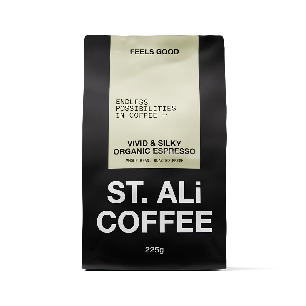 ST. ALi Feels Good Organic Espresso Blend Whole Beans | 225g