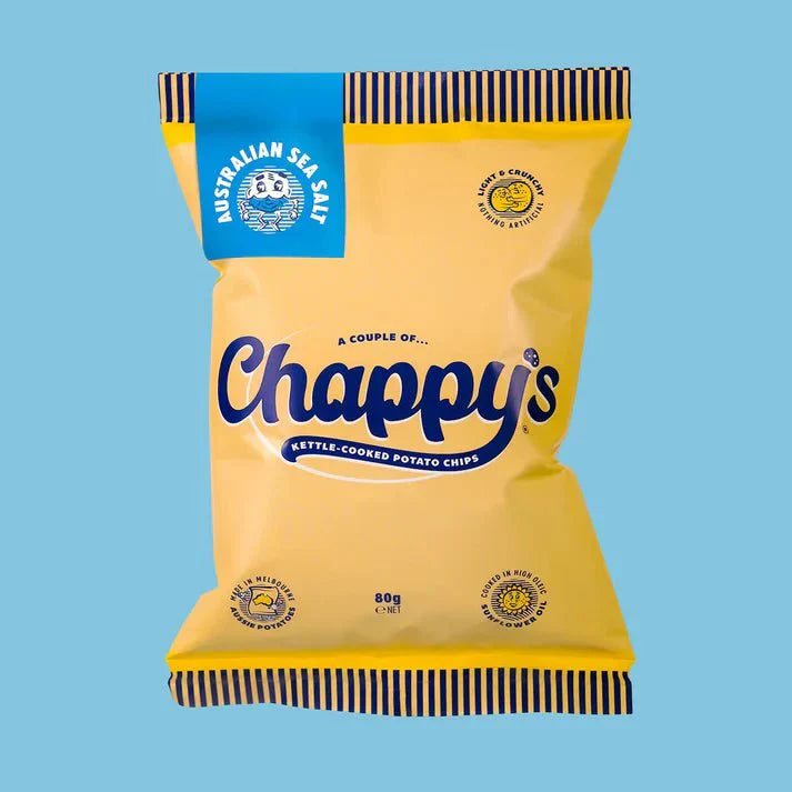 Chappy's Australian Sea Salt Kettle Chips | 80g