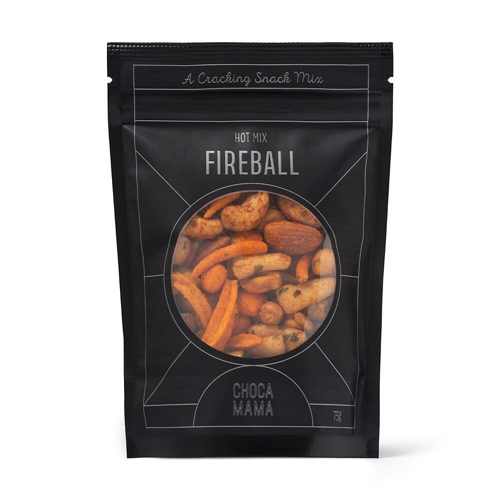 Chocamama Black Label Fireball Nut & Cracker Mix | 75g
