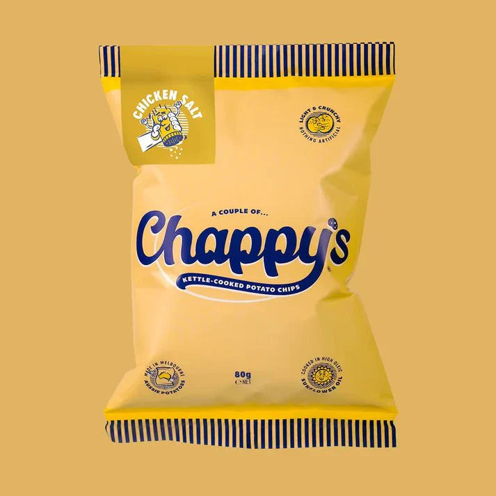 Chappy's Australian Chicken Salt Kettle Chips | 80g