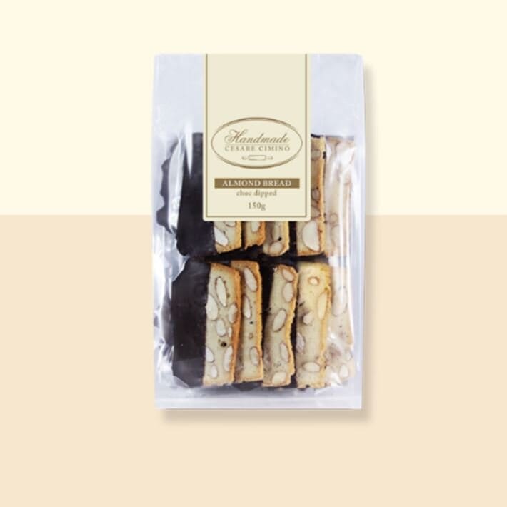 Cesare Cimino Choc Dipped Almond Bread | 150g