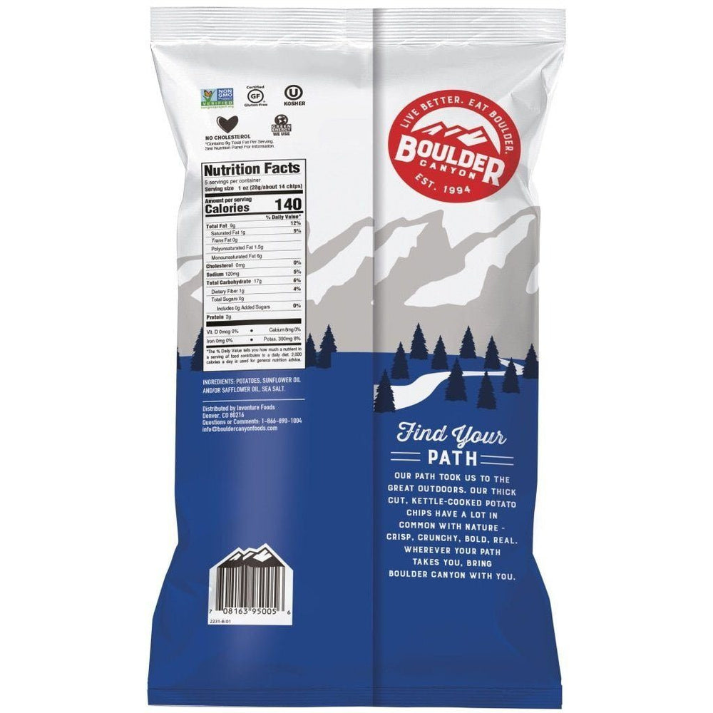 Boulder Canyon Classic Sea Salt | 142g