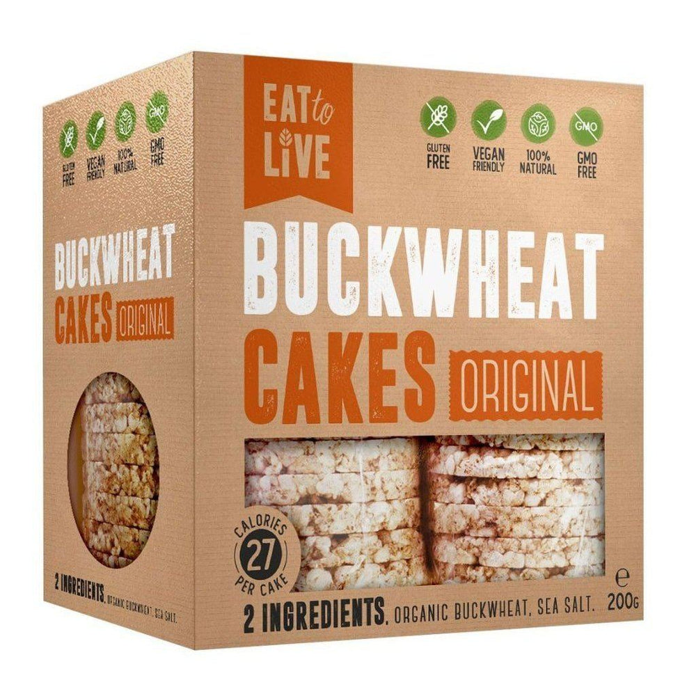 Eat To Live Buckwheat Cakes Original | 200g