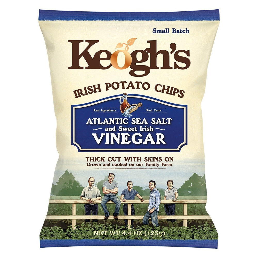 Keogh's Irish Potato chips - Atlanic Sea Salt and Sweet Irish Vinegar
