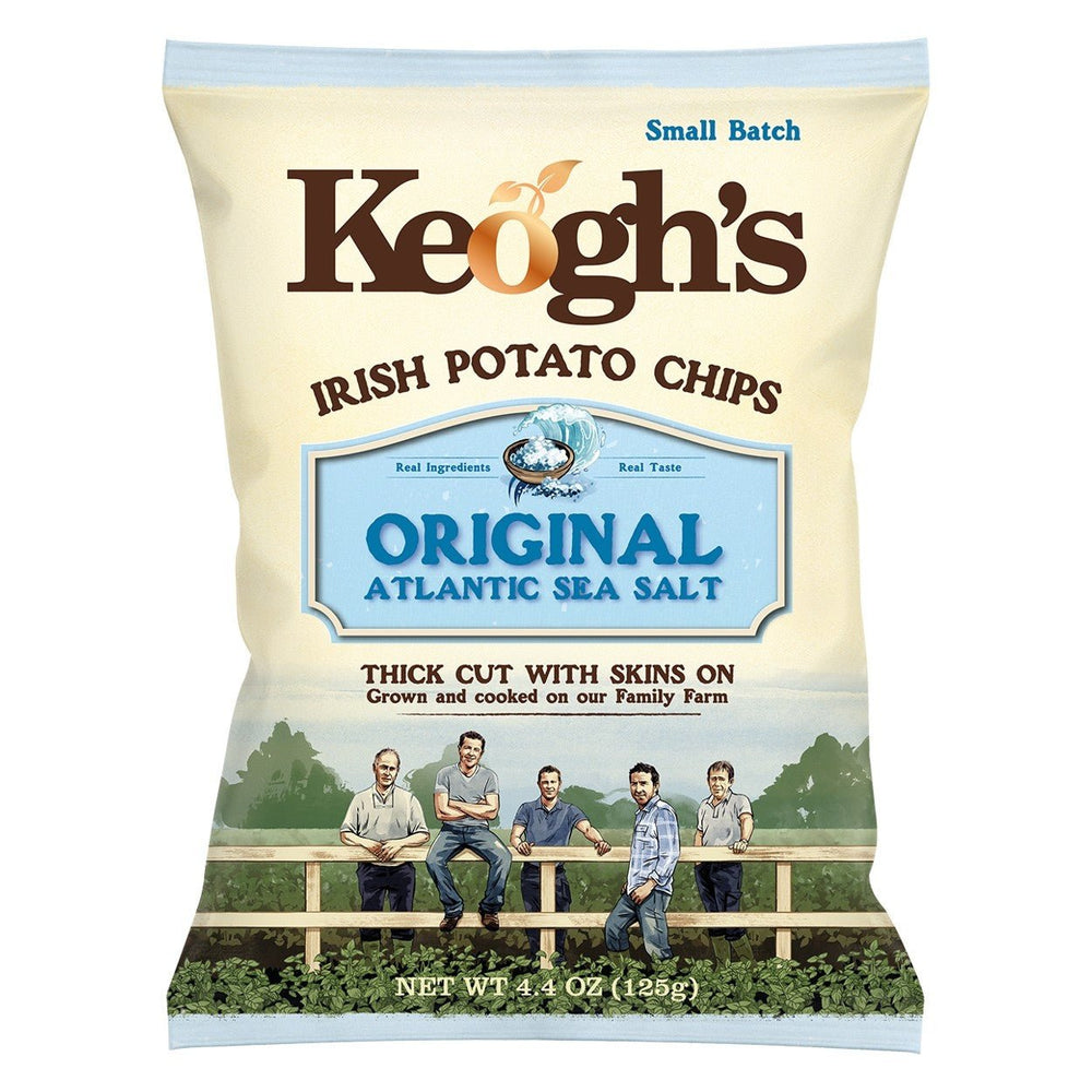 Keogh's Irish Potato Chips Original Atlantic Sea Salt |125g