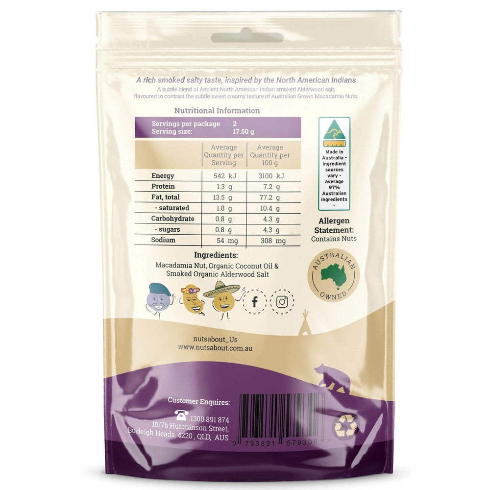Nuts About Canadian Smoked Macadamia Nuts | 35g
