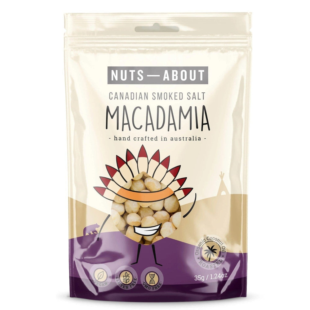 Nuts About Canadian Smoked Macadamia Nuts | 35g