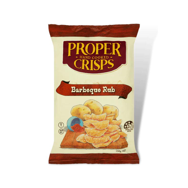 Proper Crisps Barbeque Rub 150g