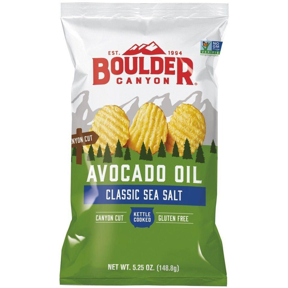 Boulder Canyon Sea Salt Chips with Avocado Oil  |149g