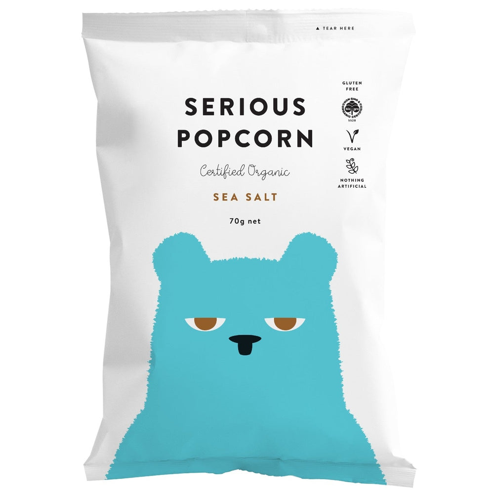 Serious Popcorn Sea Salt | 70g