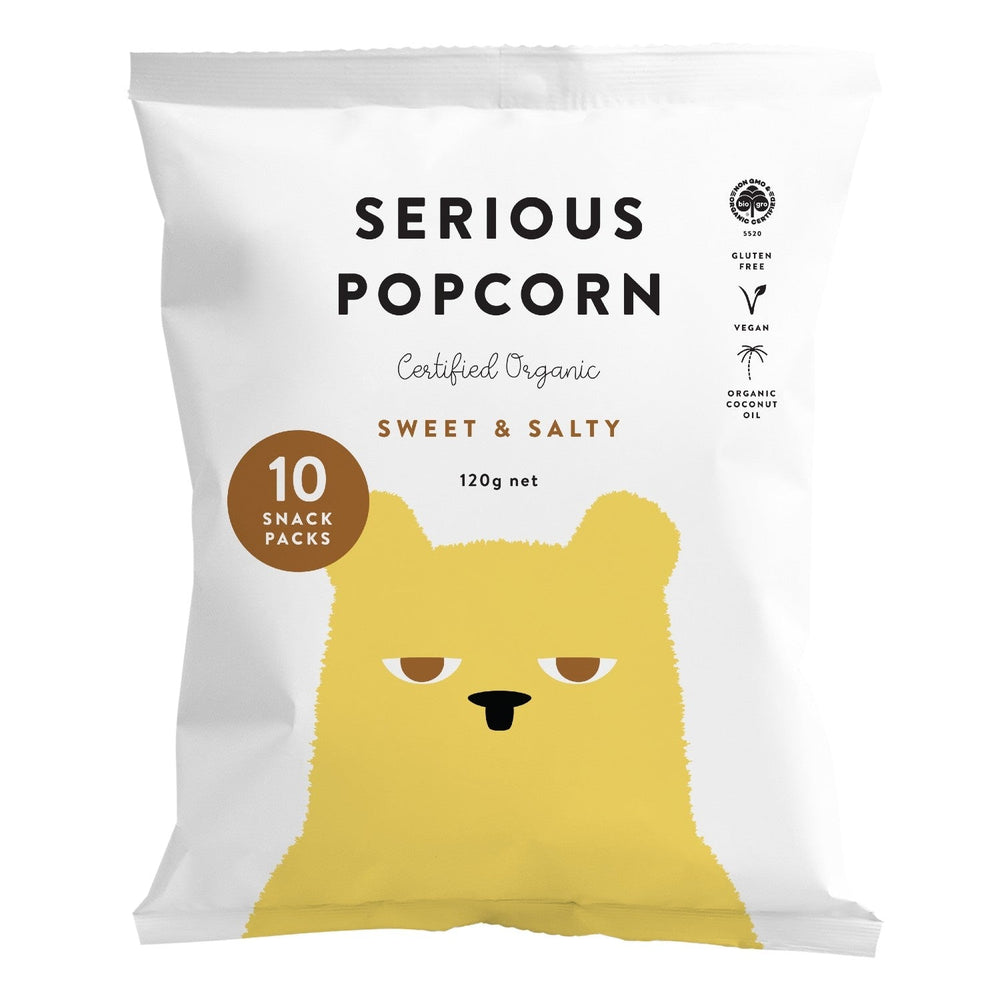 Serious Popcorn Sweet & Salty 10 Pack | 120g