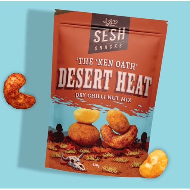 Sesh Snacks Desert Heat Dry Chilli Nut Mix | 130g