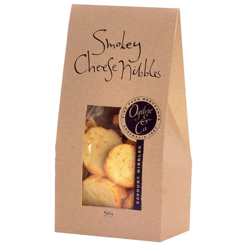 Ogilvie and Co Fine Food Smokey Cheese Nibbles Tents | 50g