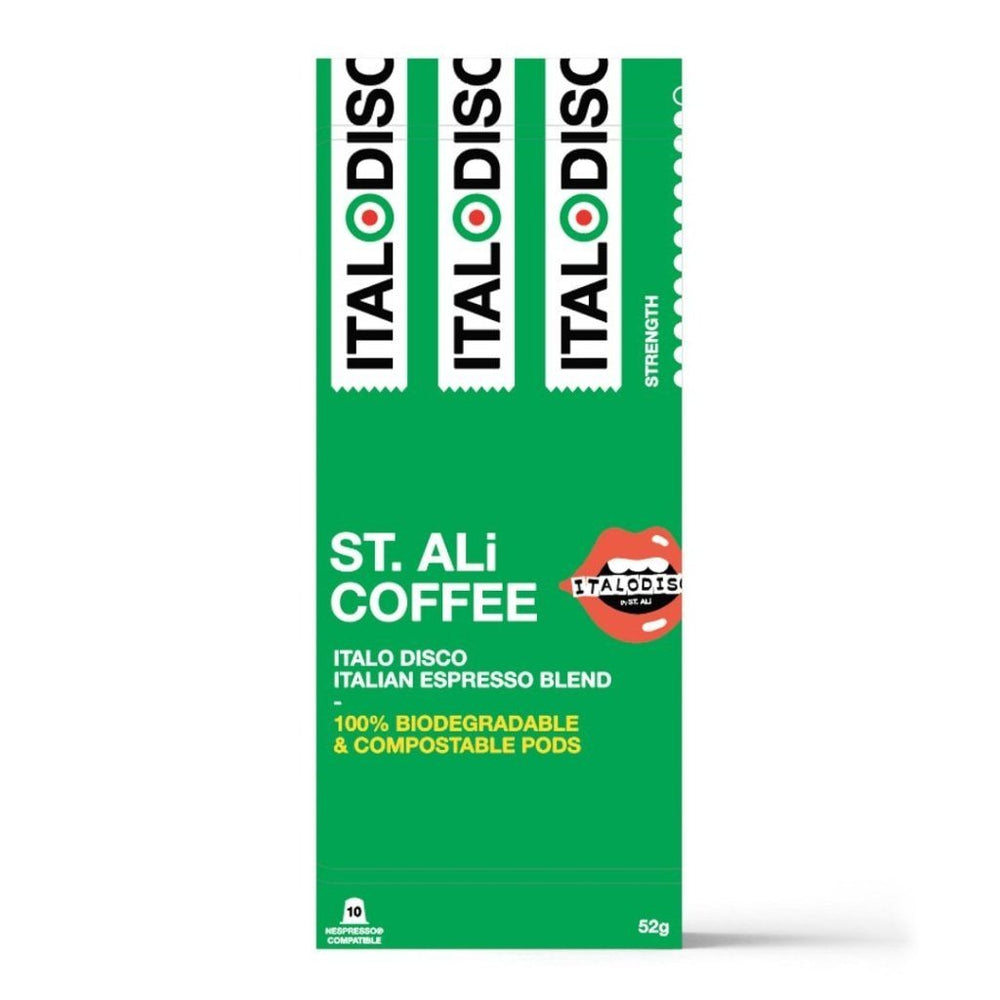 ST. ALi Italo Disco Coffee Capsules Carton 6 x 10 Pack